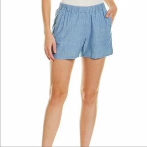 Madewell Blue Shorts Elastic Waistband